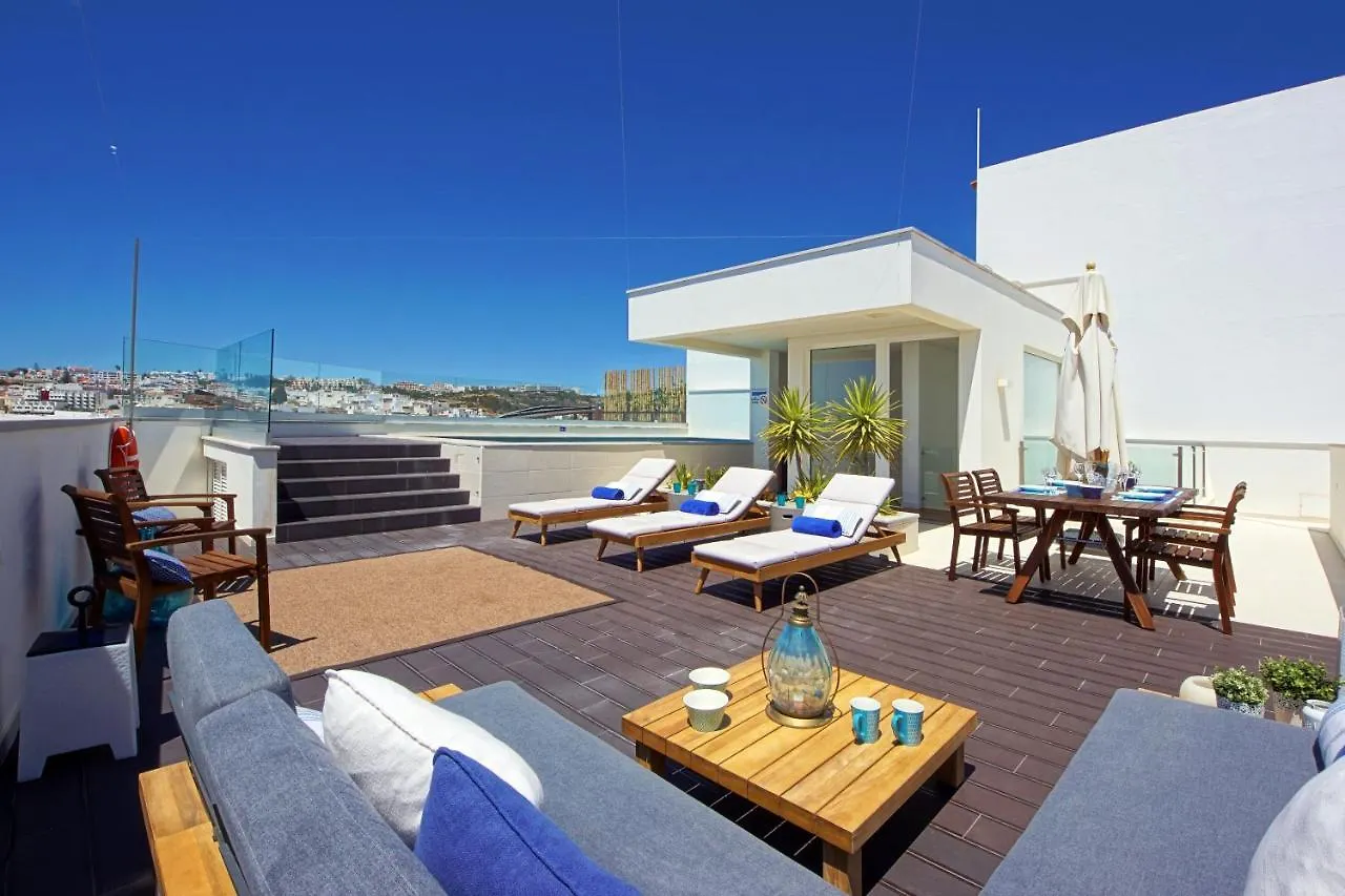 Casa Da Bandeira -Perfect Location-Beach Front- Rooftop Pool By Dreamvillas阿尔布费拉 葡萄牙